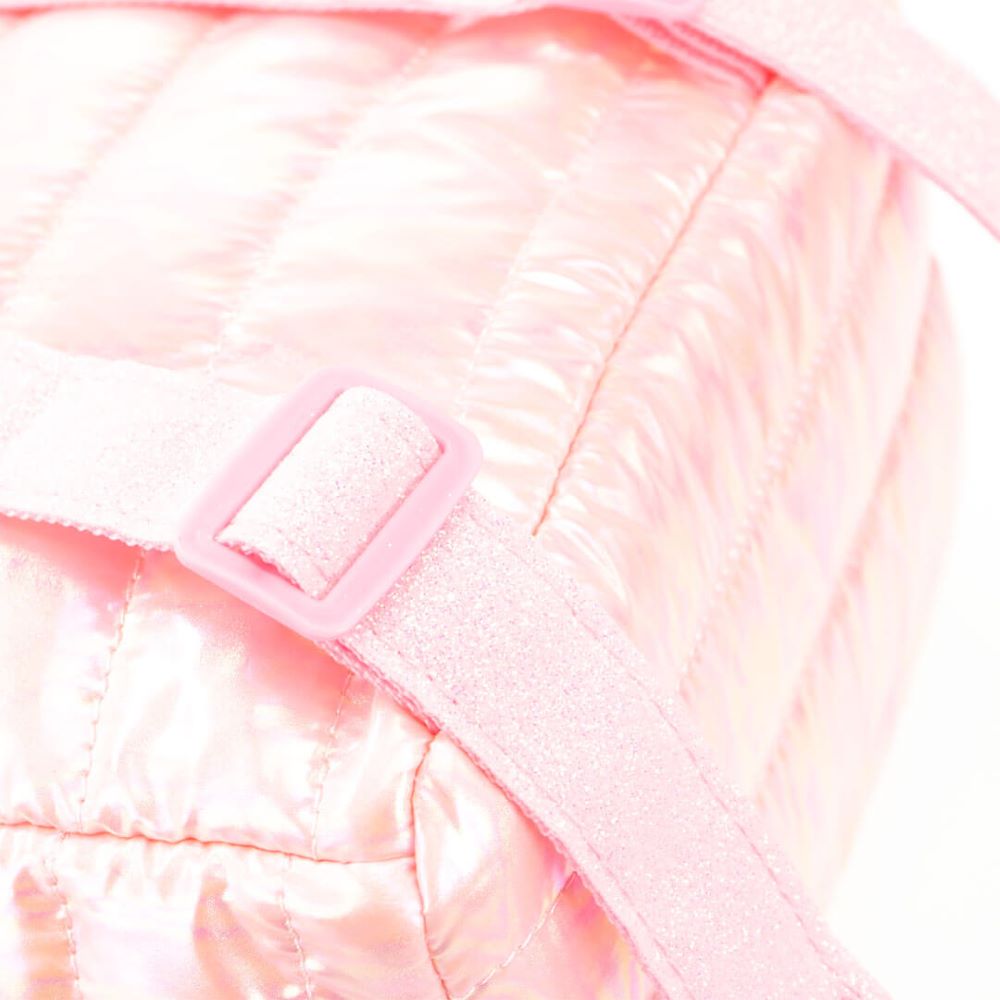 Girabrilla Nice Group Puffer Mini Backpack, 1 Zainetto In Morbido Nylon Con Porta Monete Unicorno, Colore Casuale