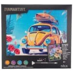 Diamantiny Quadro II - Auto Gialla