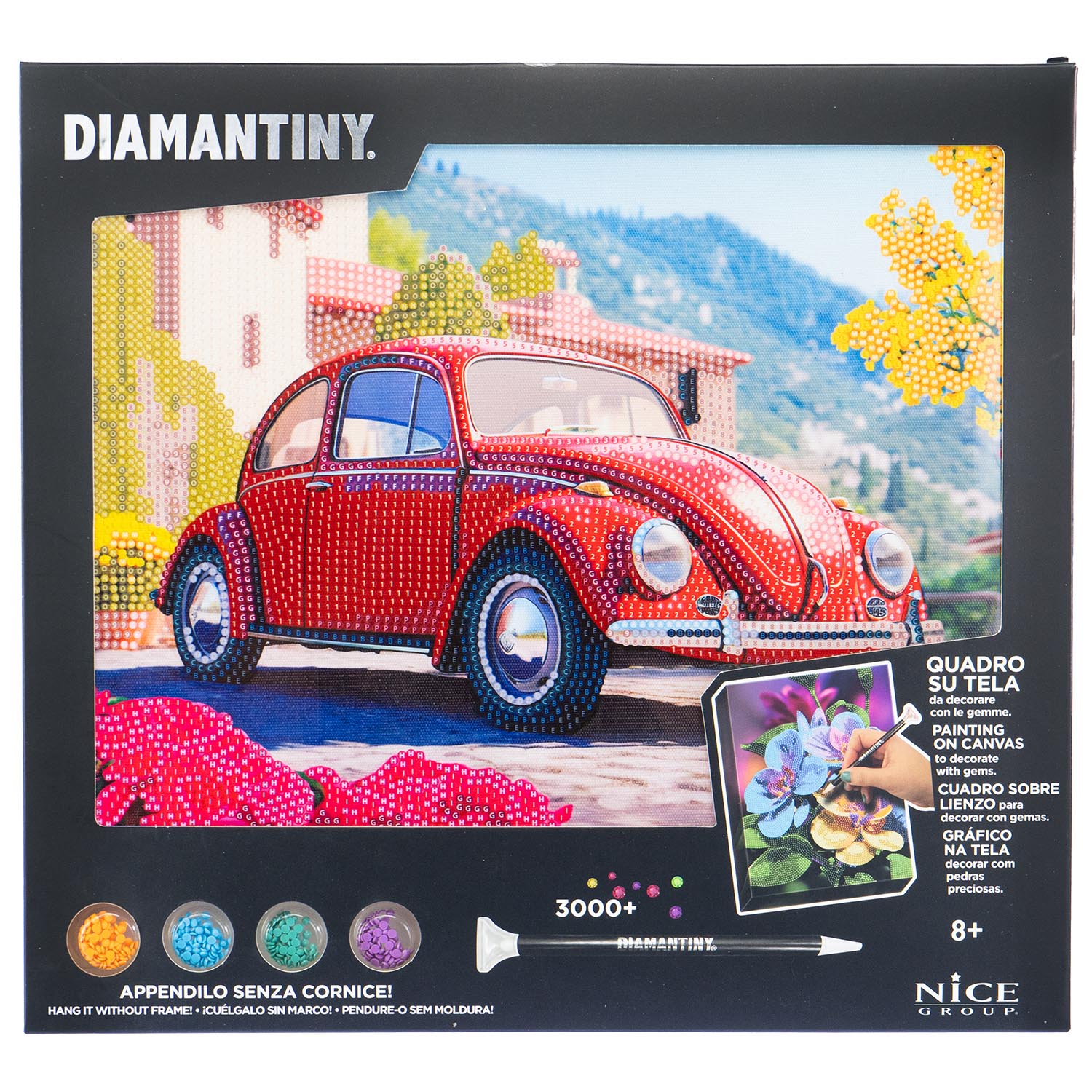 Diamantiny Quadro IV - Red Car