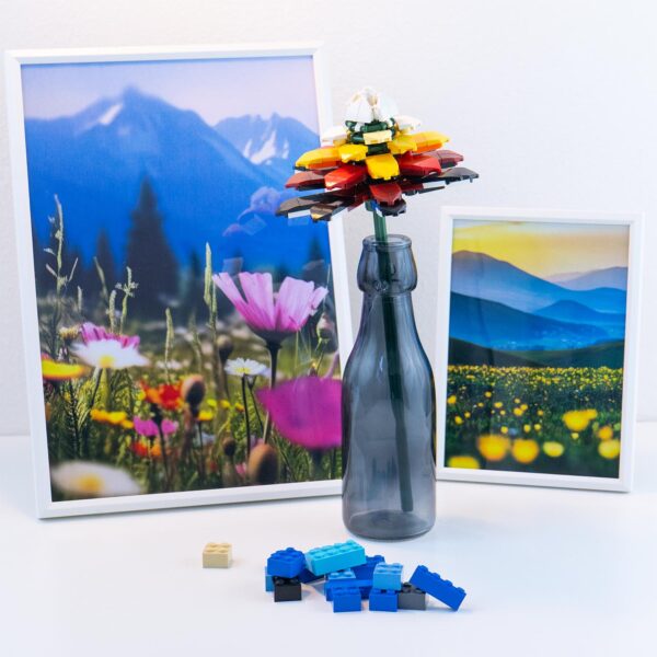 Flower Bouquet II - Dalia Rossa - immagine 8