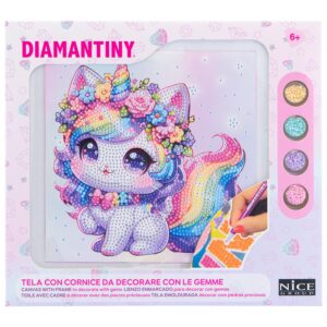 Diamantiny Kawaii Quadretto Unicorn IV