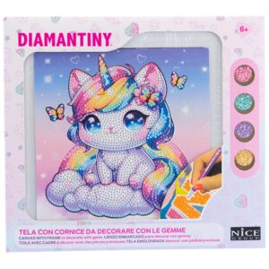 Diamantiny Kawaii Quadretto Unicorn VI