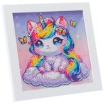 Diamantiny Kawaii Quadretto Unicorn VI - immagine 3