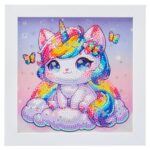 Diamantiny Kawaii Quadretto Unicorn VI - immagine 4