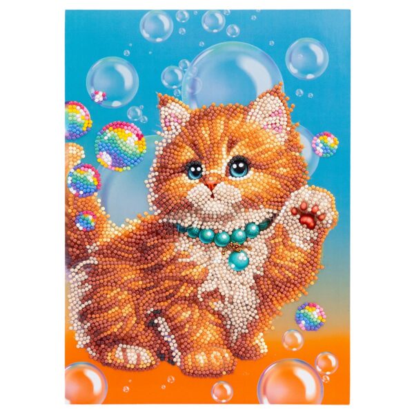 Diamantiny Pets III – Gatto Rosso - immagine 4
