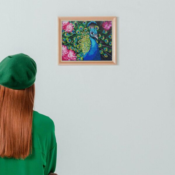 Diamantiny Quadro V - Pavone - immagine 2