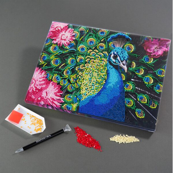 Diamantiny Quadro V - Pavone - immagine 3