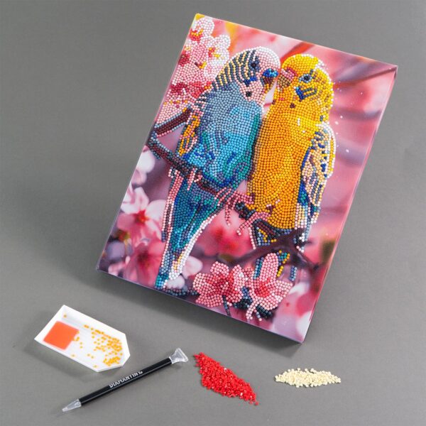 Diamantiny Quadro V - Parrocchetti - immagine 3