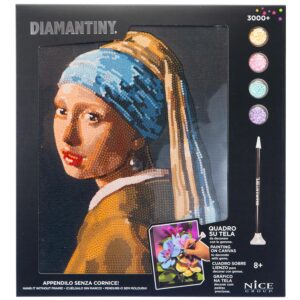 Diamantiny Quadro d'arte I - Ragazza con l'orecchino di perla