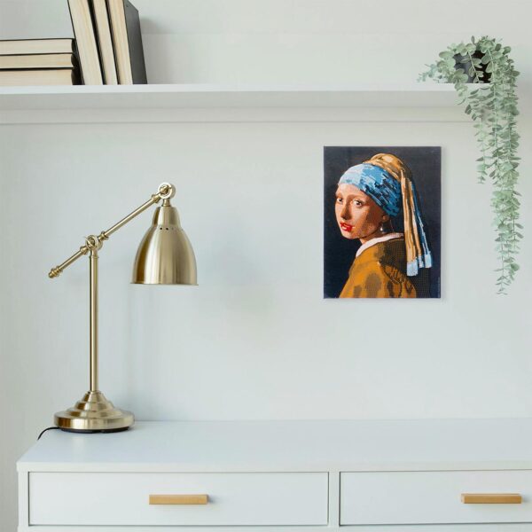 Diamantiny Quadro d'arte I - Ragazza con l'orecchino di perla - immagine 6
