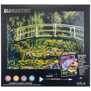 Diamantiny Quadro d'arte I - Lo stagno delle ninfee