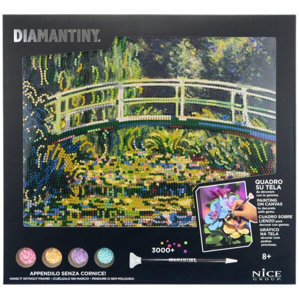 Diamantiny Quadro d'arte I - Lo stagno delle ninfee