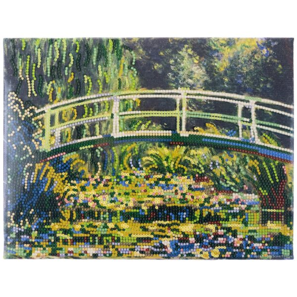 Diamantiny Quadro d'arte I - Lo stagno delle ninfee - immagine 2