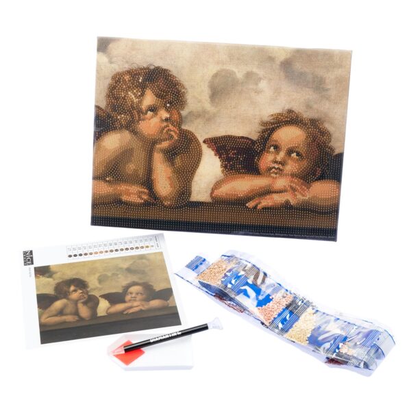 Diamantiny Quadro d'arte II - Angeli della Sistina - immagine 5