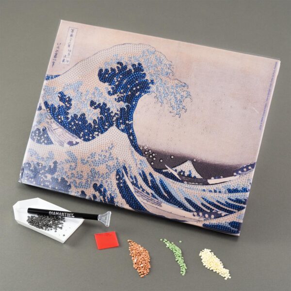 Diamantiny Quadro d'arte II - Grande Onda di Kanagawa - immagine 2
