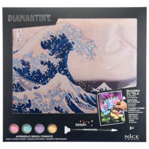 Diamantiny Quadro d'arte II - Grande Onda di Kanagawa