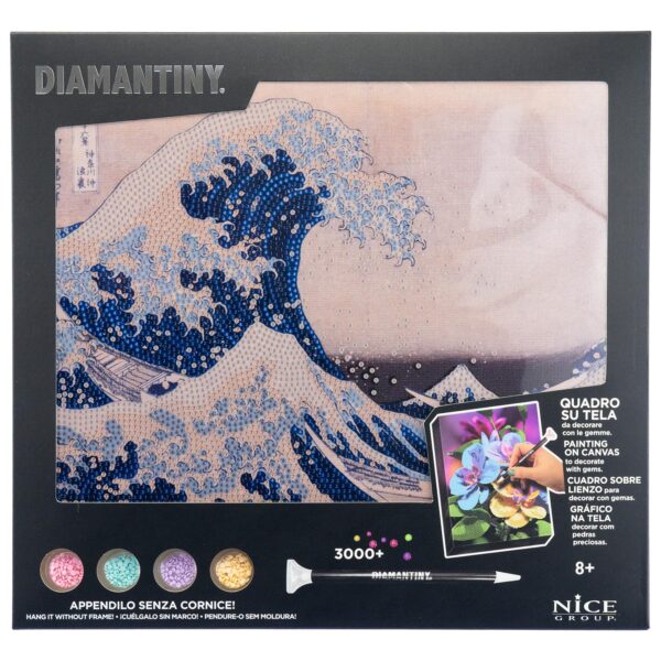 Diamantiny Quadro d'arte II - Grande Onda di Kanagawa