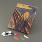 Diamantiny Quadro d'arte II - L'urlo - immagine 2