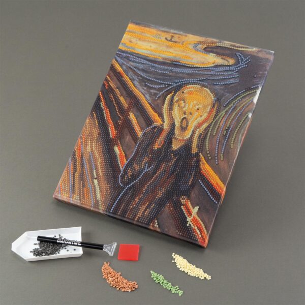 Diamantiny Quadro d'arte II - L'urlo - immagine 2