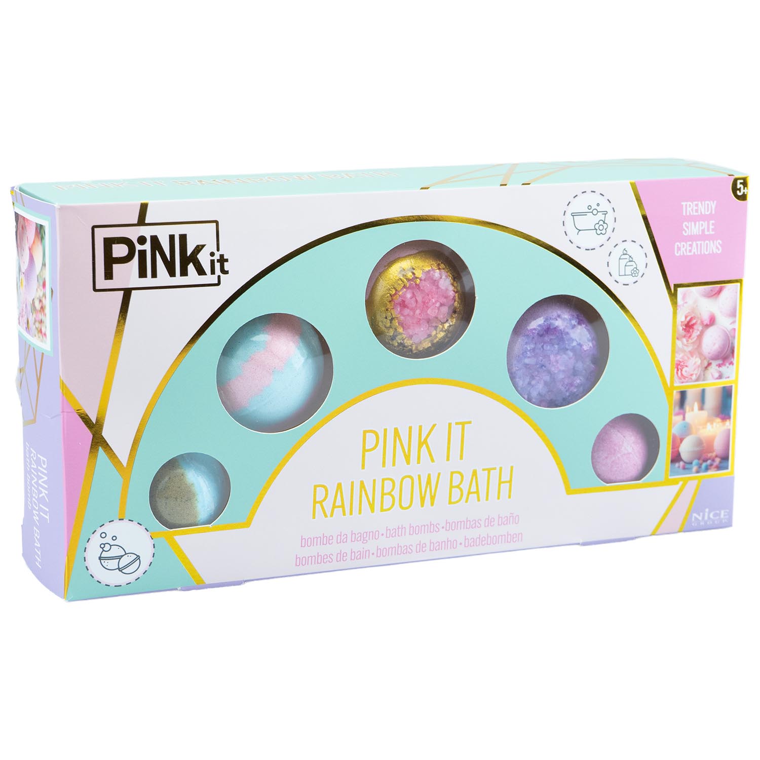 Pink it Rainbow Bath