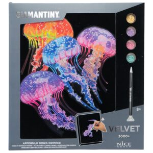 Diamantiny Quadro Velvet - Jellyfish group