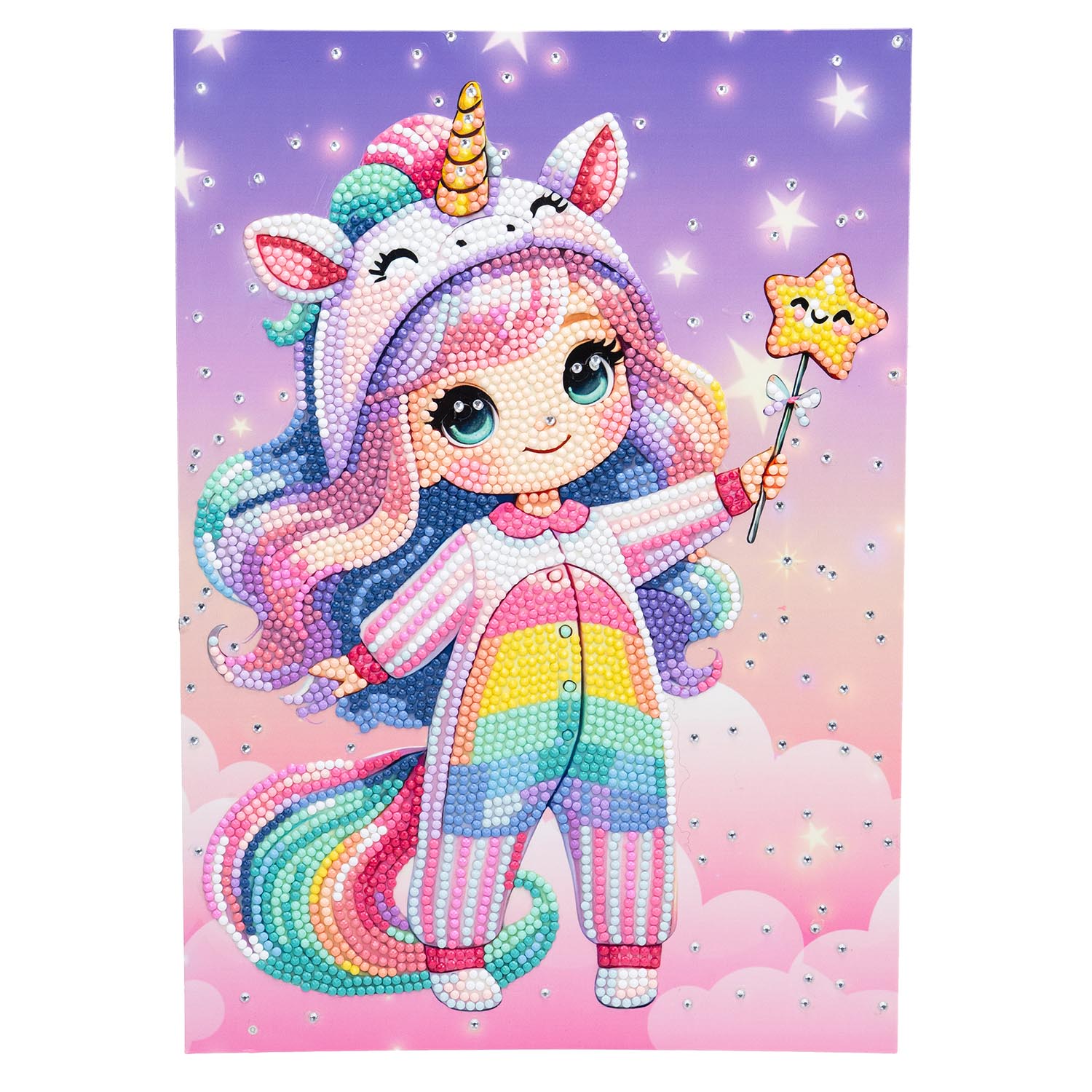 Diamantiny Kawaii Unicorn - Bacchetta Magica - immagine 3