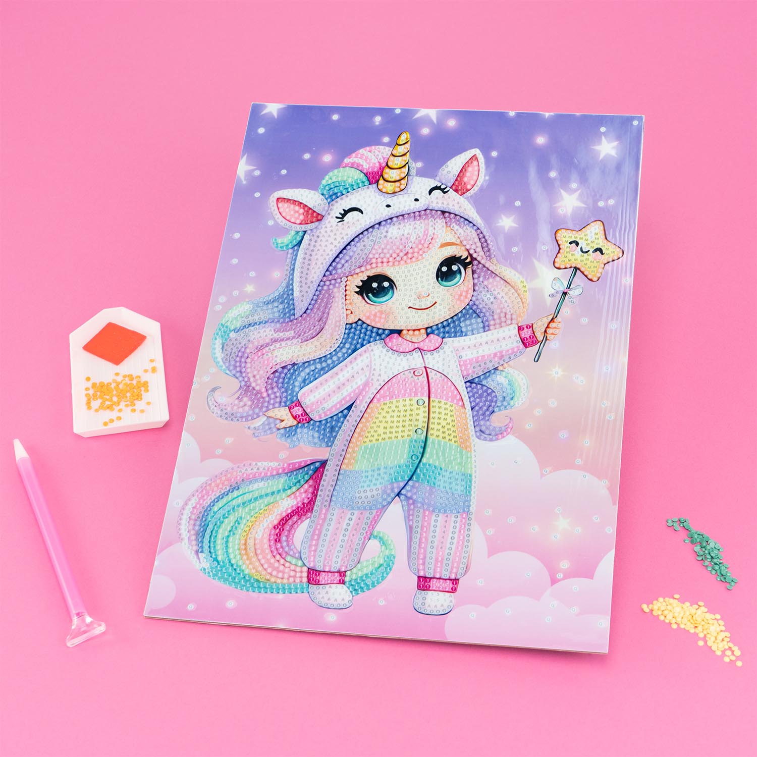 Diamantiny Kawaii Unicorn - Bacchetta Magica - immagine 6