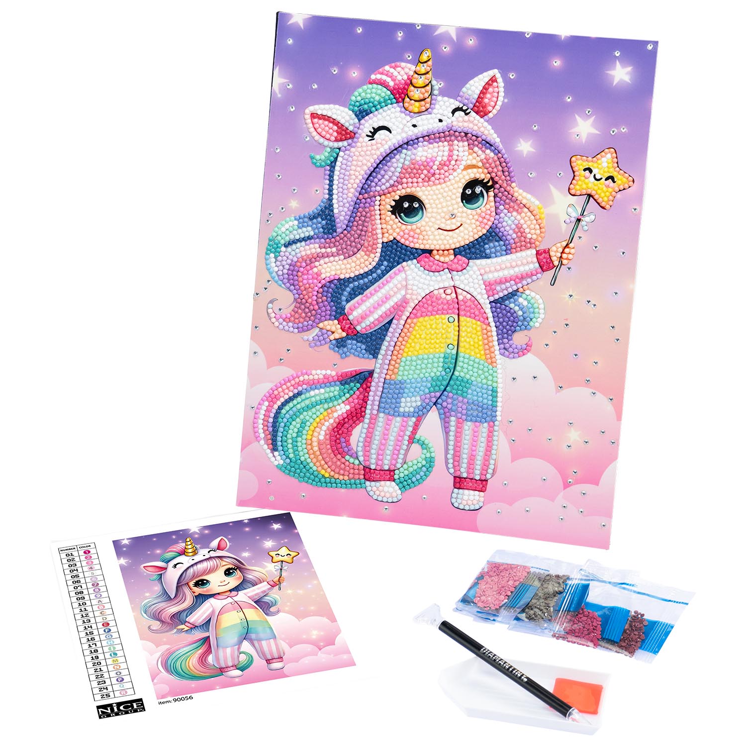 Diamantiny Kawaii Unicorn - Bacchetta Magica - immagine 7