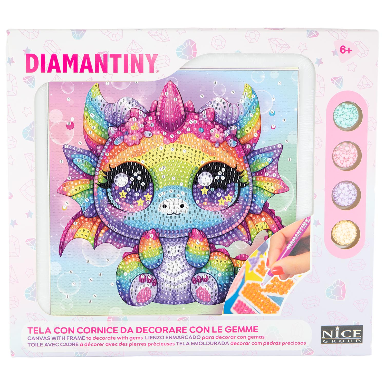 Diamantiny Kawaii Quadretto Draghetto VII