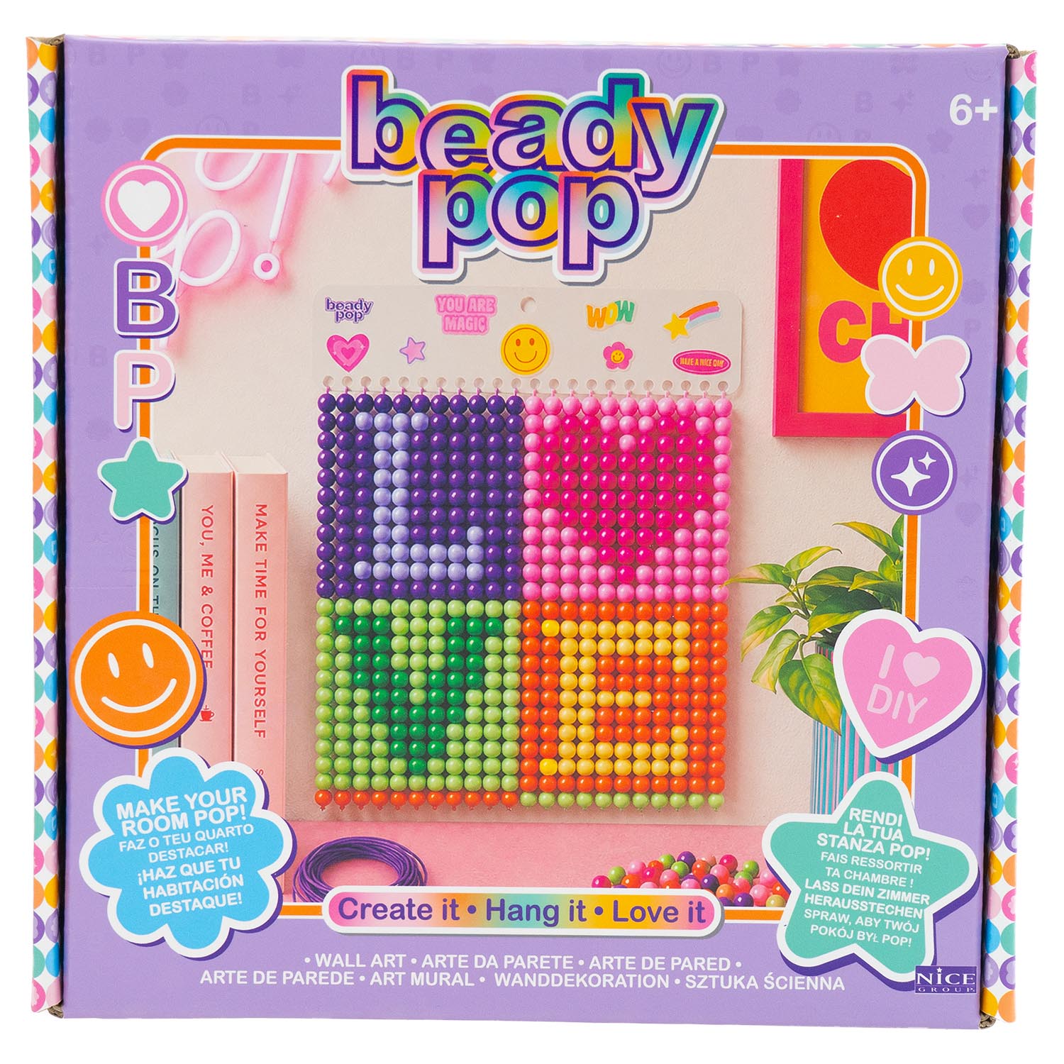 Beady Pop Wall Art – Love